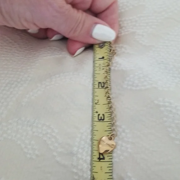 Vintage Betsey Johnson Leopard Print Heart Necklace - Picture 6 of 10